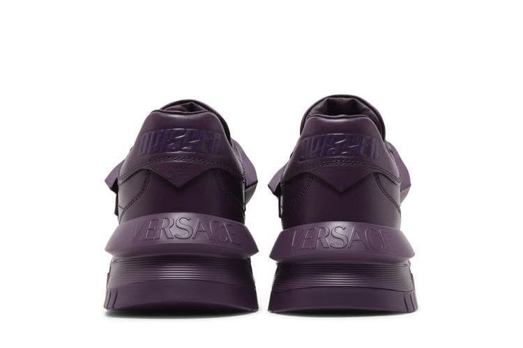 Versace Odissea Caged Rubber Medusa Sneaker Burgundy