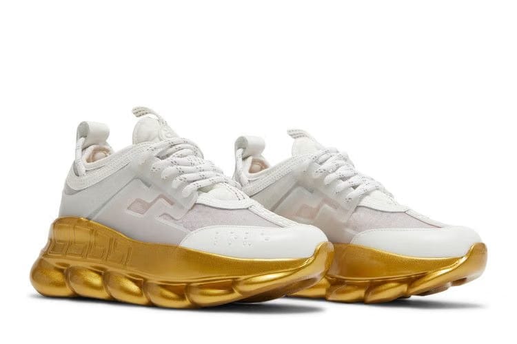 Versace Wmns Chain Reaction 'White Gold'