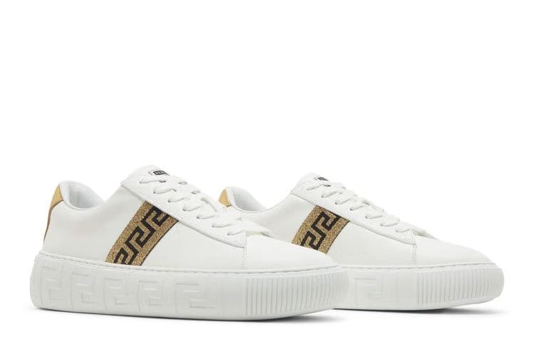 Versace Greca White Gold