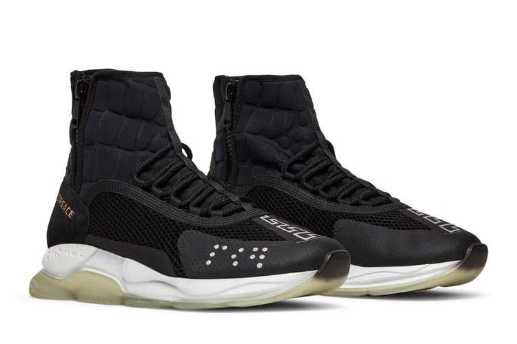 Versace Cross Chainer High Black