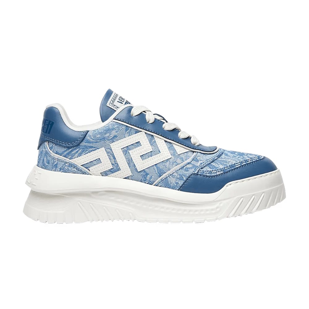 Versace Greca Odissea Sneaker Barocco Denim