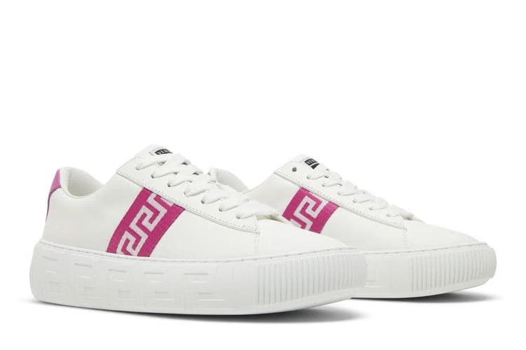 Versace Wmns Greca 'White Pink'