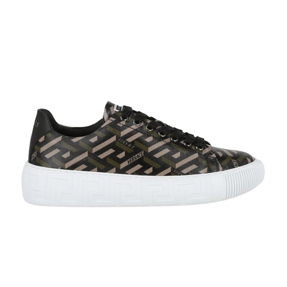 Versace Wmns Greca Low 'Monogram Geometric Logo'