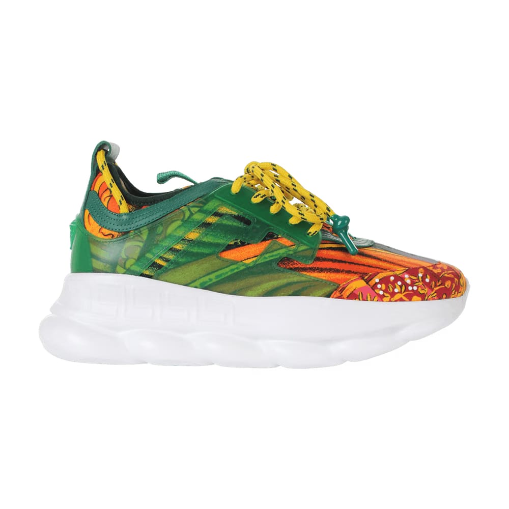 Versace Chain Reaction Navy Green Yellow