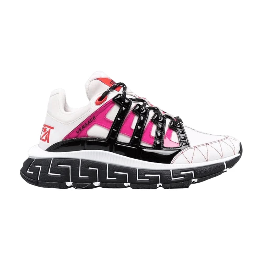 Versace Wmns Trigreca 'White Fuchsia'