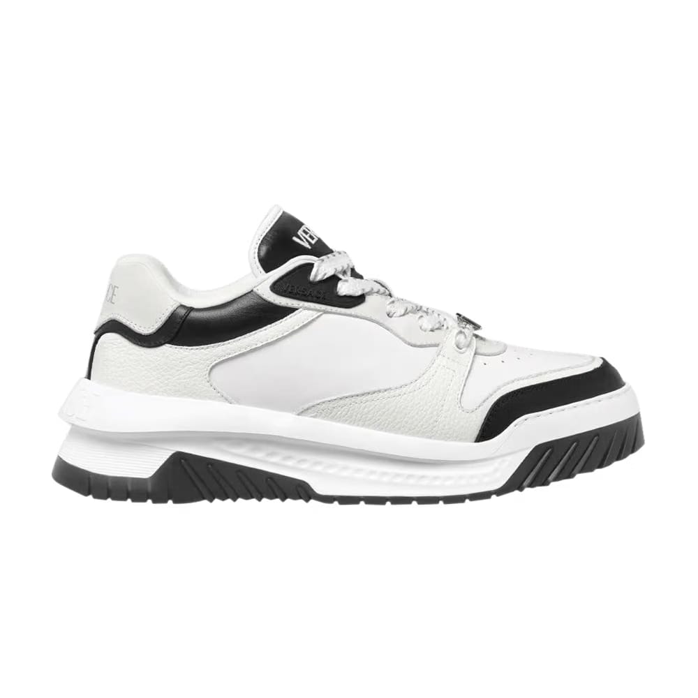 Versace Greca Odissea Sneaker White Black Palladium