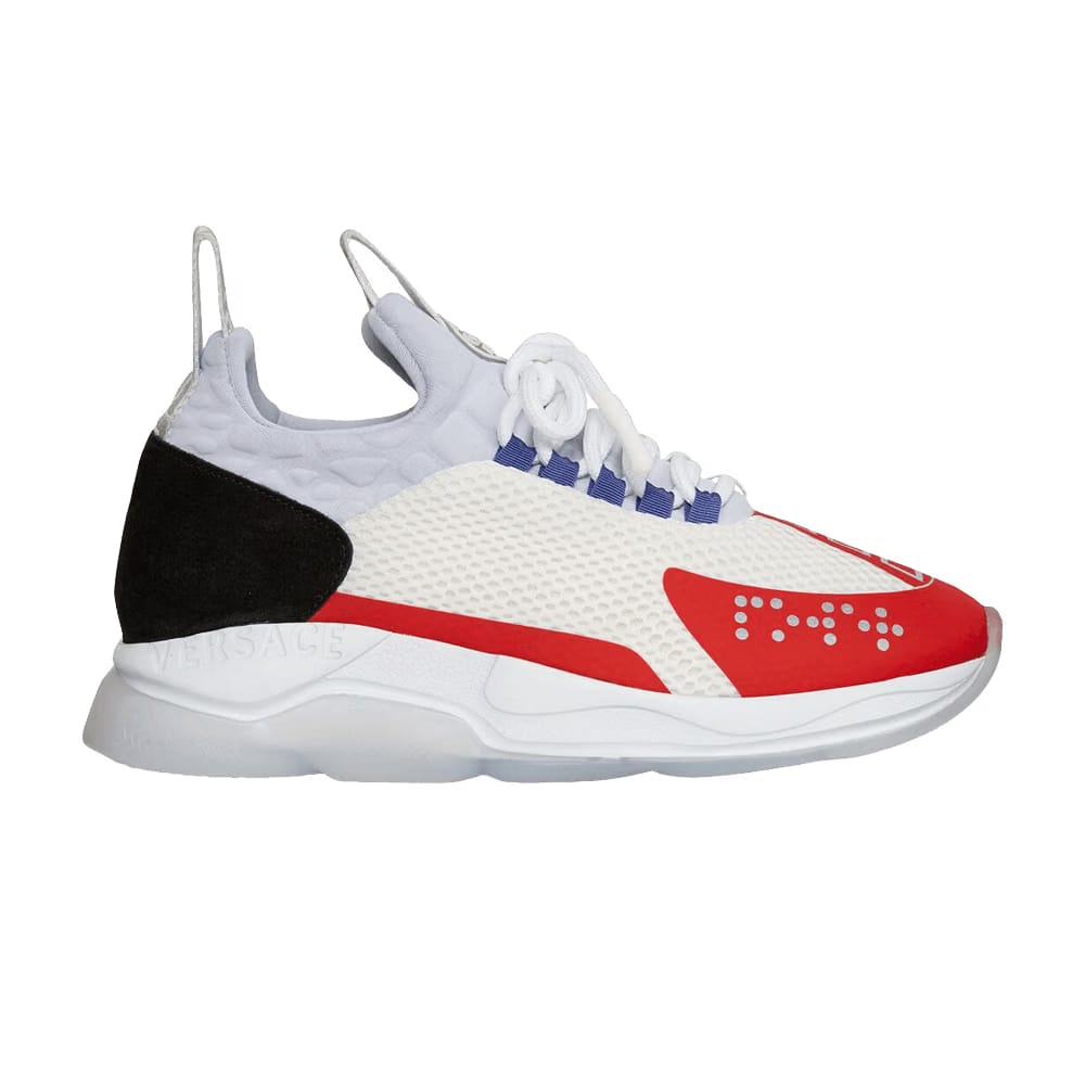 Versace Wmns Cross Chainer 'White Red' 2019