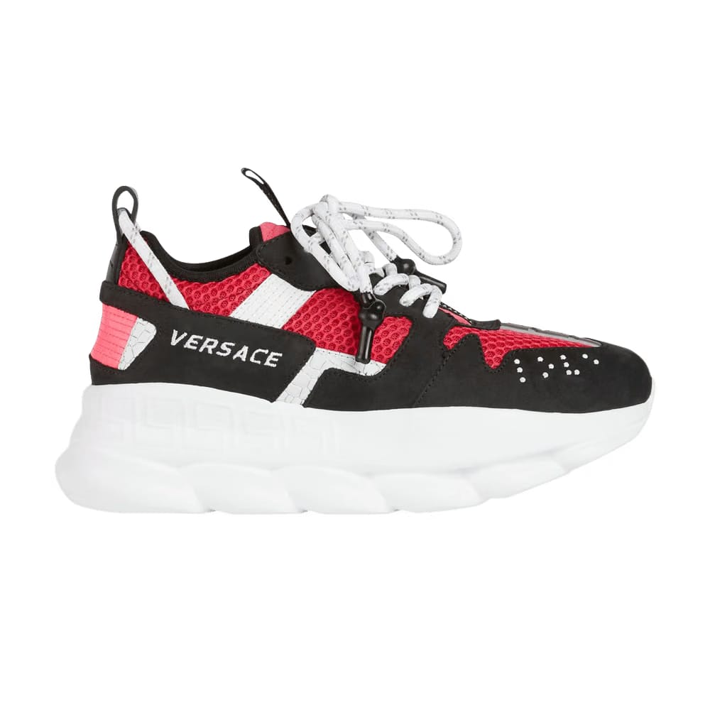 Versace Wmns Chain Reaction 2 'Black Fuchsia'