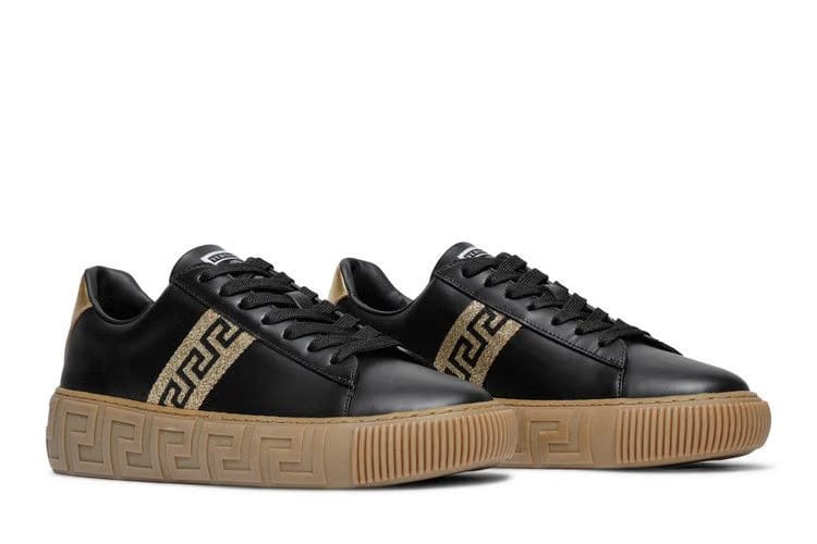 Versace Greca Sneaker Black Gold