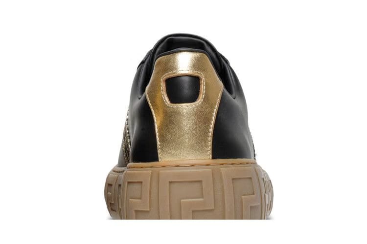 Versace Greca Sneaker Black Gold