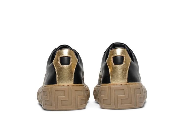 Versace Greca Sneaker Black Gold