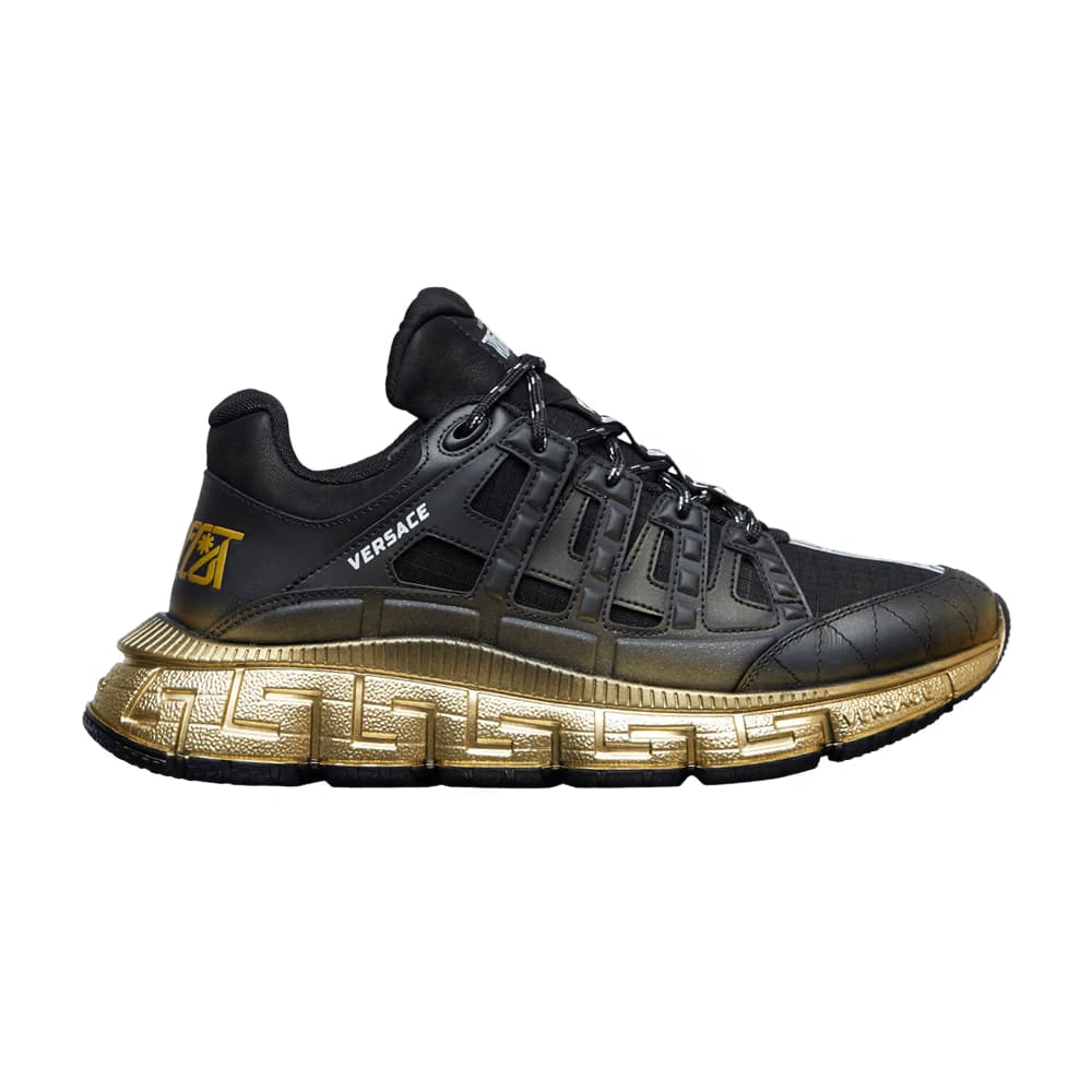 Versace Trigreca Sneaker Black Gold