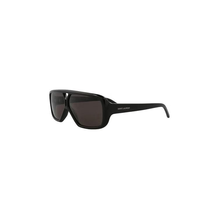 Saint Laurent Rectangular Sunglasses Black