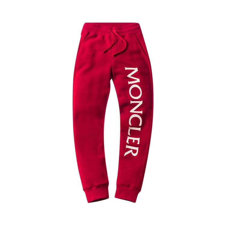 Moncler Genius x Kith Logo Sweatpant Red