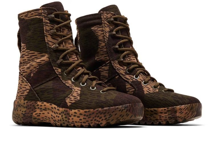 Yeezy Season 6 Military Boot Splinter Camo