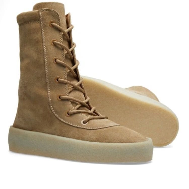 Yeezy Season 4 Crepe Boot Taupe