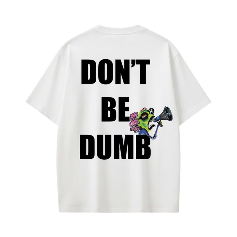 Rocky - Don't Be Dumb (White) T-shirt