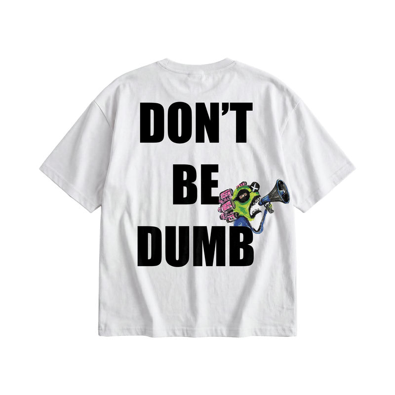 Rocky - Don't Be Dumb (White) T-shirt