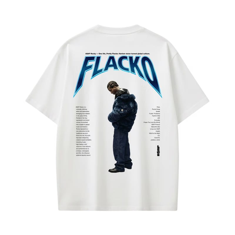 Rocky - Young Flacko (White) T-shirt