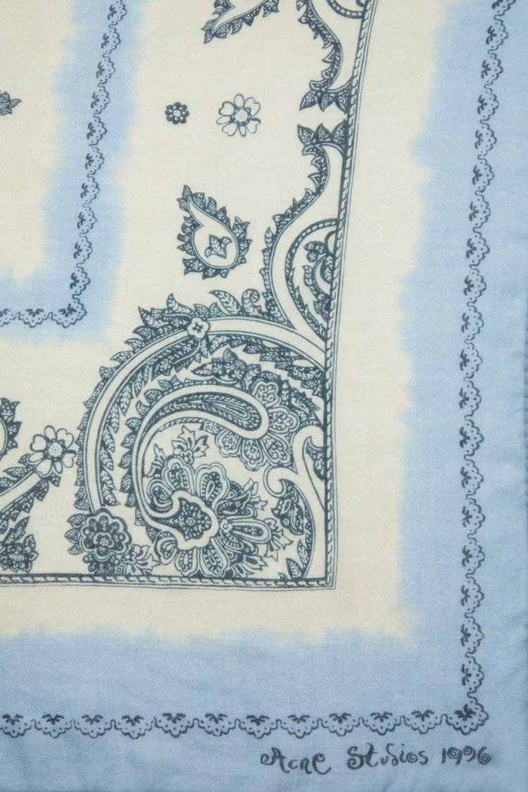 Acne Studios Scarf Dusty Beige/Light Blue