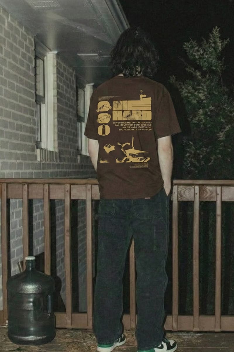 Kendrick - Die Hard (Brown) T-shirt