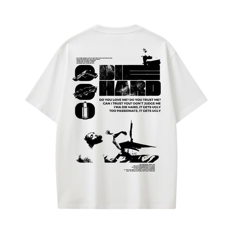 Kendrick - Die Hard (White) T-shirt