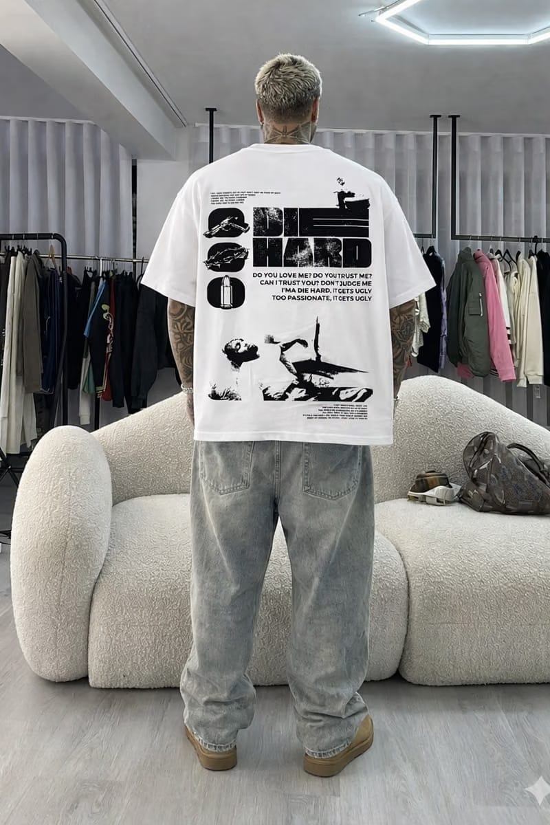 Kendrick - Die Hard (White) T-shirt