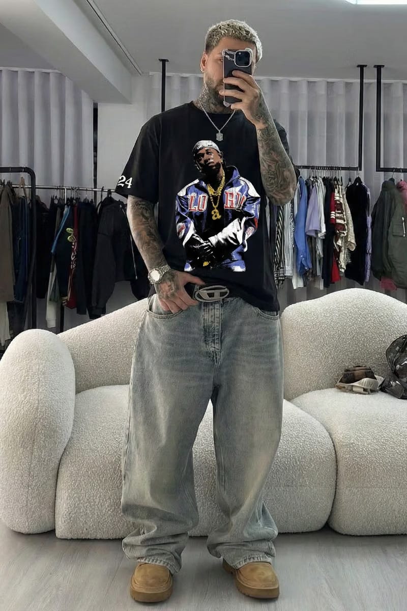 Kendrick - 4 letters (Black) T-shirt