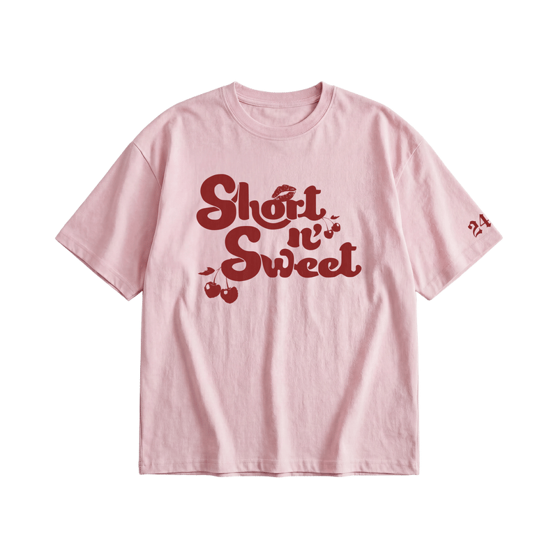 Sabrina - Short n Sweet (Pink) T-shirt