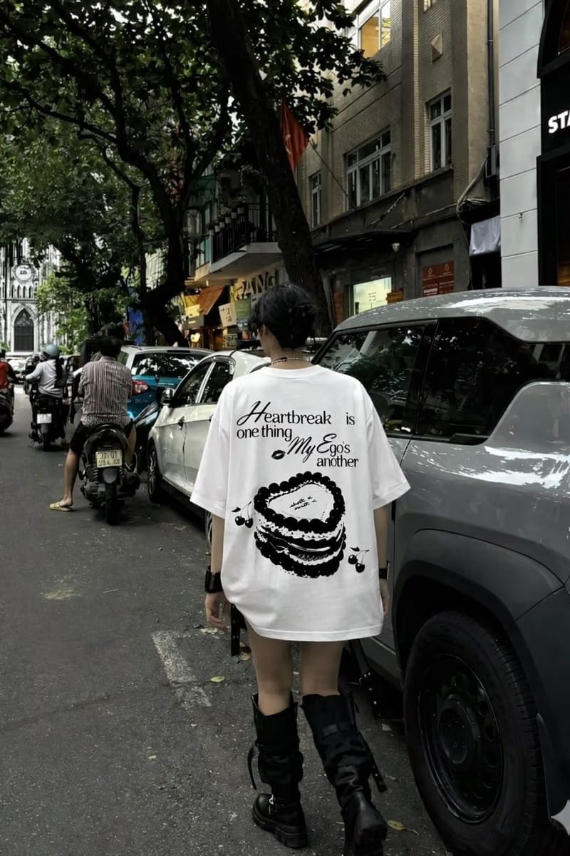 Sabrina - Short n Sweet (White) T-shirt