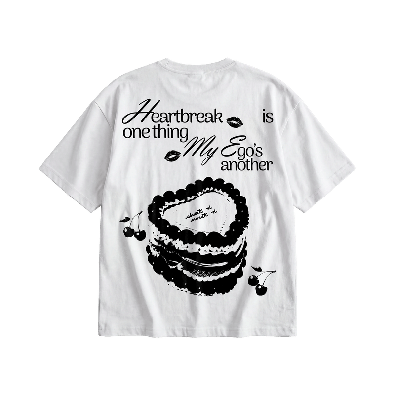 Sabrina - Short n Sweet (White) T-shirt