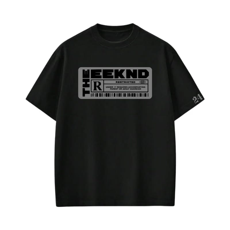Weeknd - Black Tape (Black) T-shirt