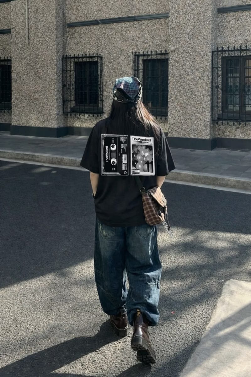 Weeknd - Black Tape (Black) T-shirt