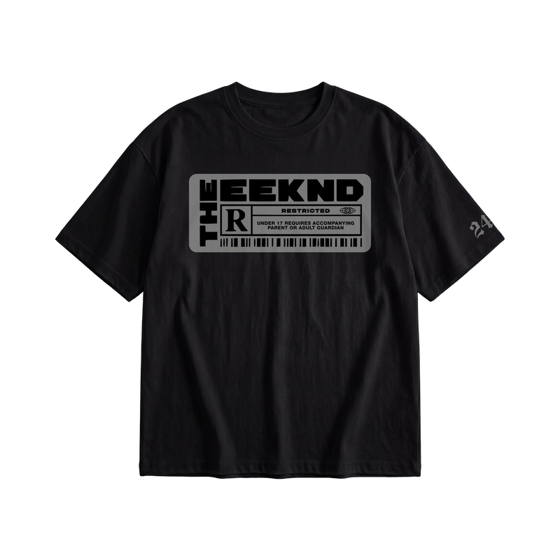 Weeknd - Black Tape (Black) T-shirt