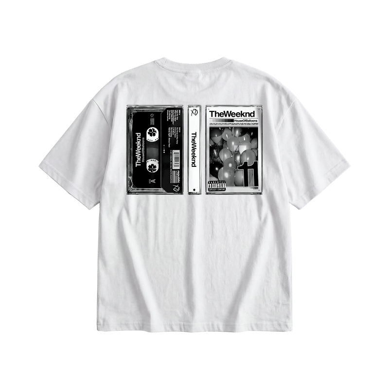 Weeknd - Black Tape (White) T-shirt