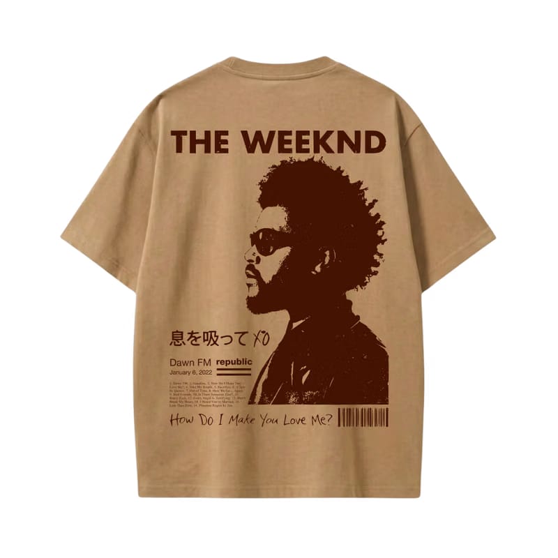 Weeknd - Dawn FM (Sand) T-shirt