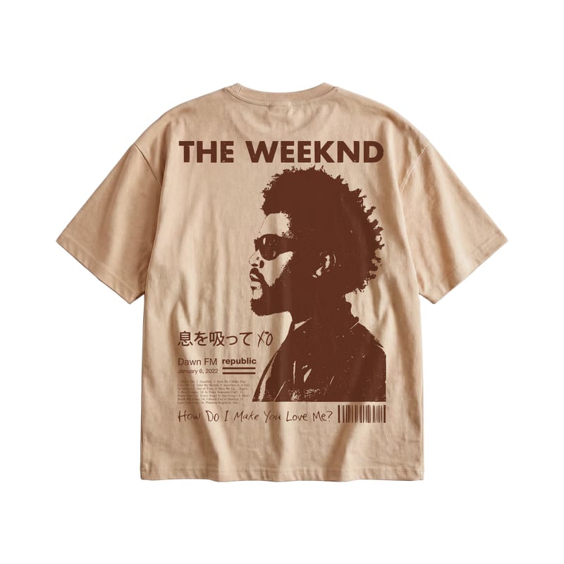 Weeknd - Dawn FM (Sand) T-shirt
