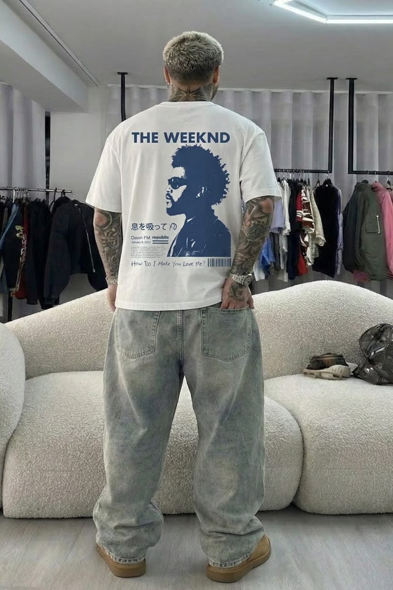 Weeknd - Dawn FM (White) T-shirt