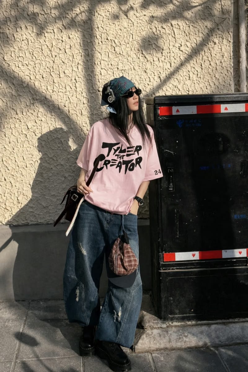 Tyler - Cherry Bomb (Pink) T-shirt
