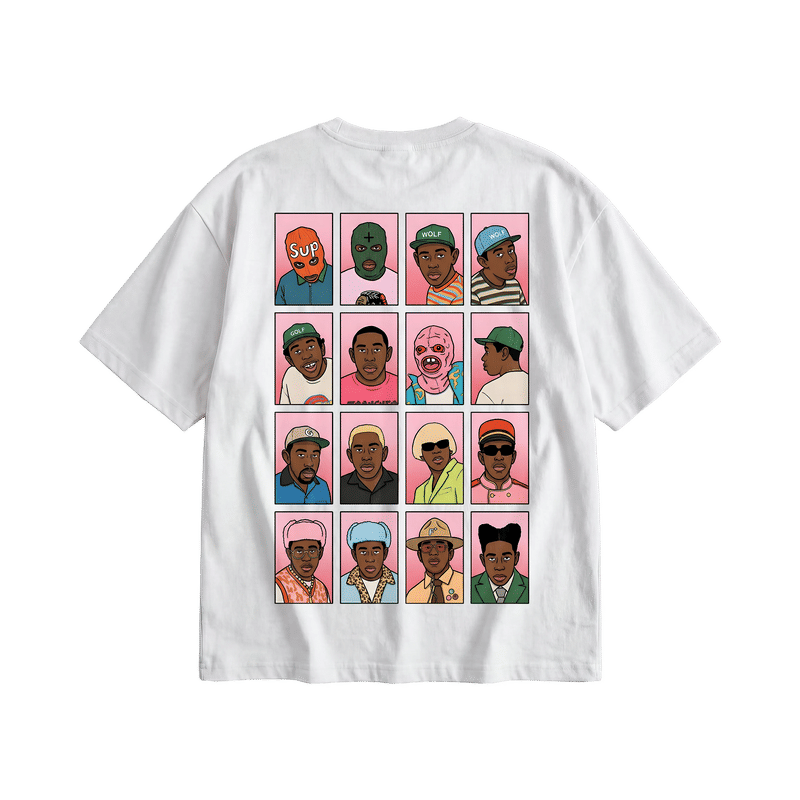 Tyler - Cherry Bomb (White) T-shirt