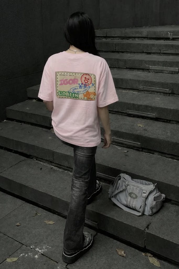 Tyler - Travel Licence (Pink) T-shirt
