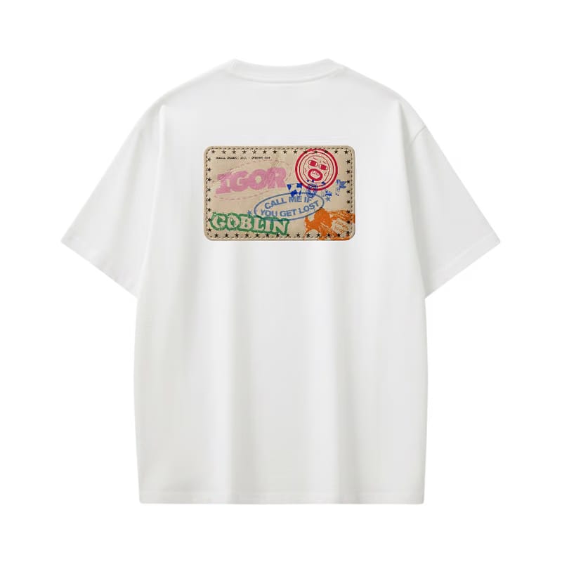 Tyler - Travel Licence (White) T-shirt