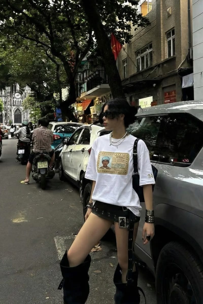 Tyler - Travel Licence (White) T-shirt