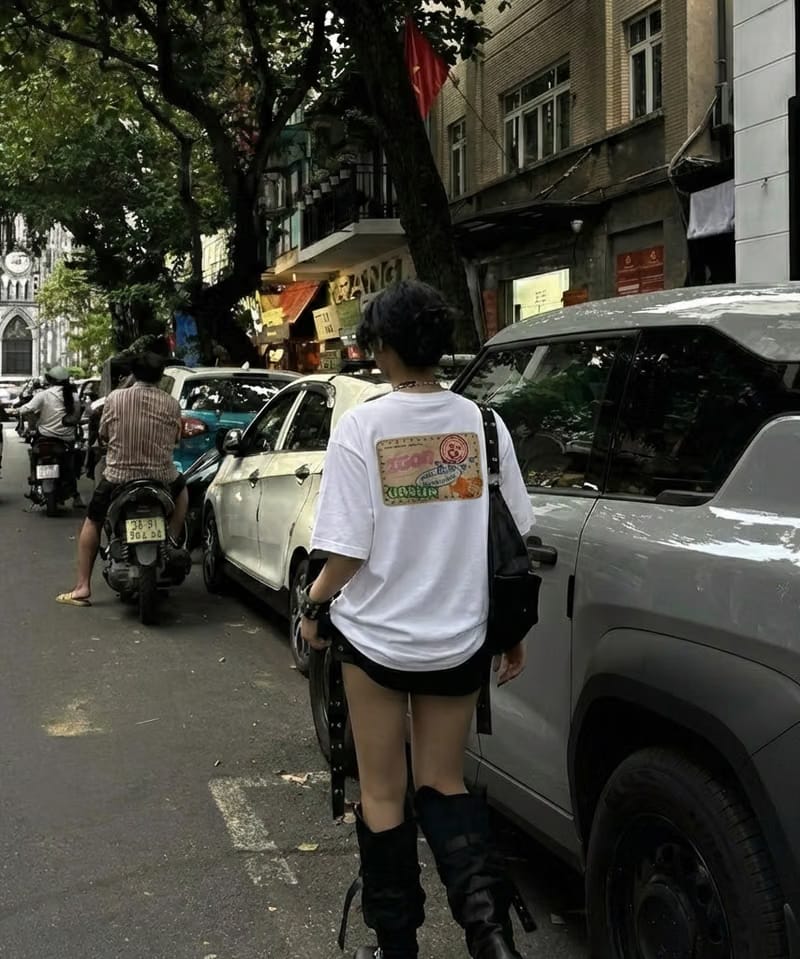 Tyler - Travel Licence (White) T-shirt