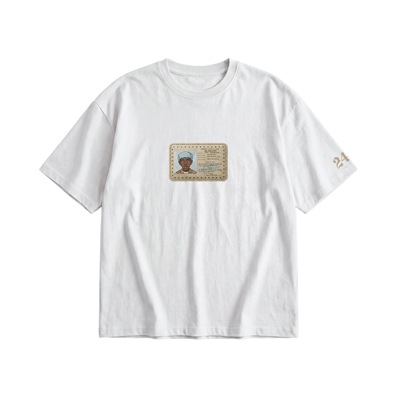Tyler - Travel Licence (White) T-shirt