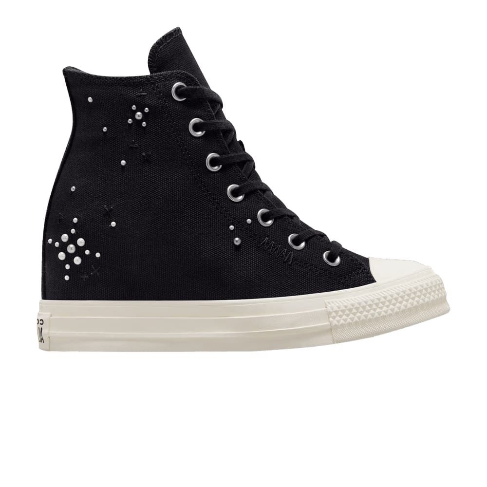 Wmns Chuck Taylor All Star Wedge Platform High 'Pearls & Studs - Total Eclipse'