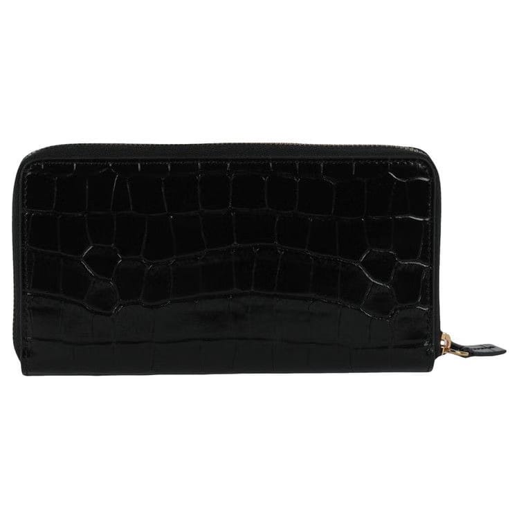 Versace Embossed La Medusa Wallet Black