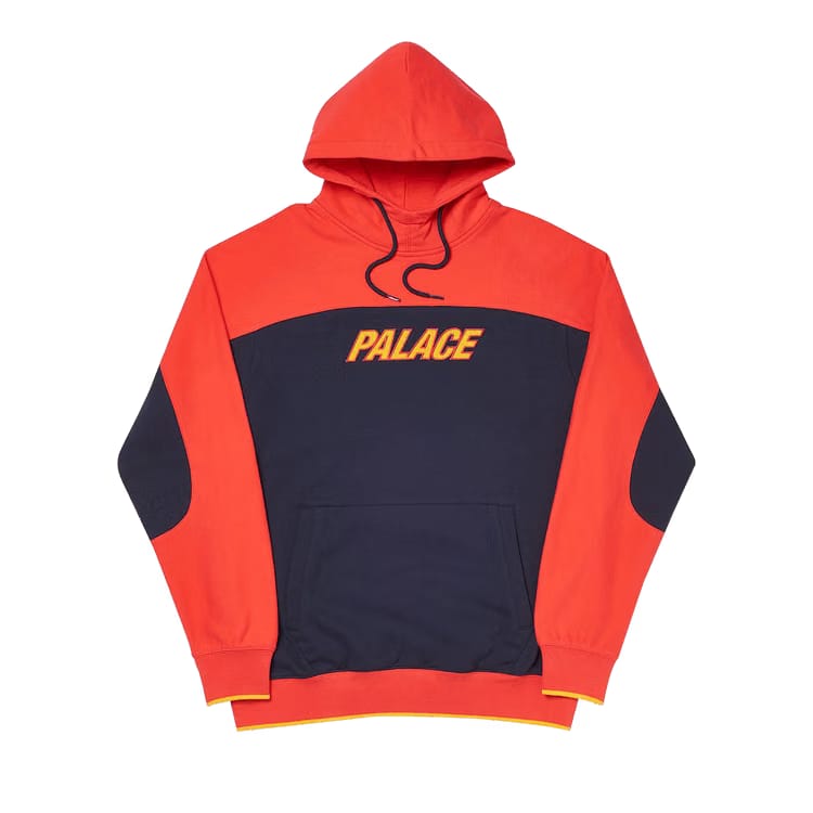 Palace Beef Tec Hoody Navy/Red