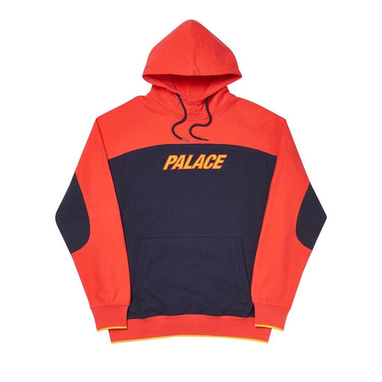 Palace Beef Tec Hoody Navy/Red