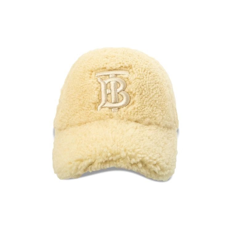 Burberry Baseball Cap Natural